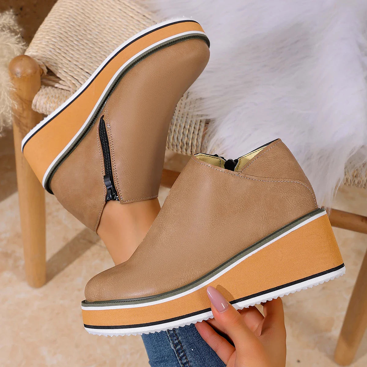 Maja – Orthopedic Leather Shoes