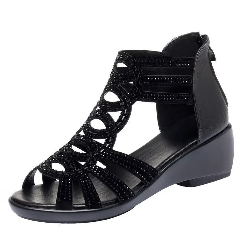 Sofie – Orthopedic Leather Sandals